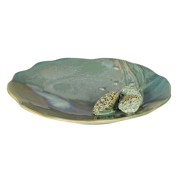 Lotus Seed Head Plate Deco Lotus Seed Head Plate Deco