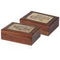 Set of 2 King and Queen Card Boxes