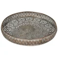 Large Round Filigree Tray
