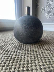 Dark Grey Cement Oil Burner