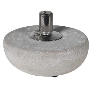 Soft Grey Cement Oil Burner