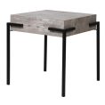 Barbican Concrete Effect Square Side Table