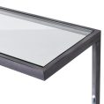 Black Nickel Console Table