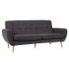 Gray Upholstered 3 Seater Sofa