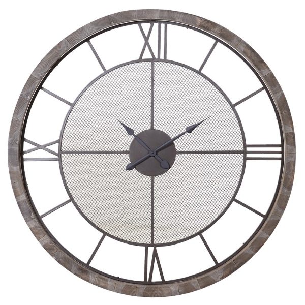 Wooden Frame Wall Clock