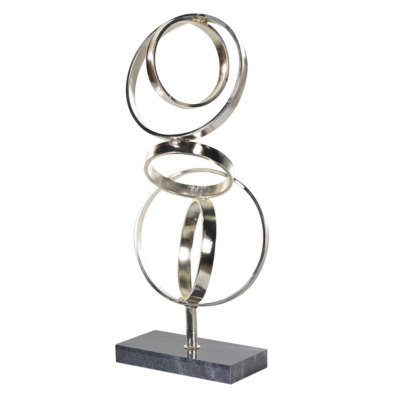 Silver-Gold Rings Decoration