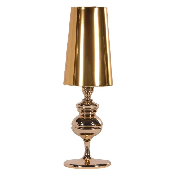 Gold Effect Pawn Table Lamp
