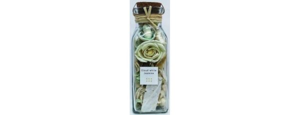 Fresh Dried Exotic Mix in Glass Jar - Green Jasmine