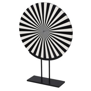 Bone Spiral Disc on Stand Dimensions: H: 560 W: 400 D: 100 mm