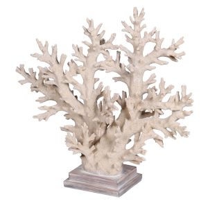 Small Faux Coral Tree on Stand Dimensions: H: 600 W: 360 D: 130 mm